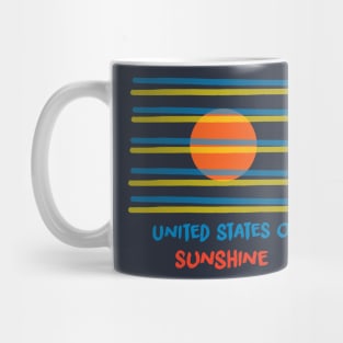 Sunshine flag Mug